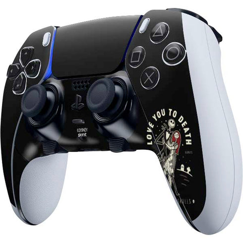 Disney The Nightmare Before Christmas Love You To Death PS5 DualSense Edge Pro Controller Skin