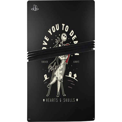 Disney The Nightmare Before Christmas Love You To Death PS5 Pro Bundle Skin