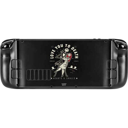 Disney The Nightmare Before Christmas Love You To Death Steam Deck Handheld Gaming Computer Skin