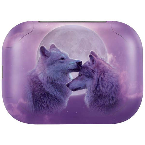 Loving Wolves by Vincent Hie Amazon Echo Buds Skin