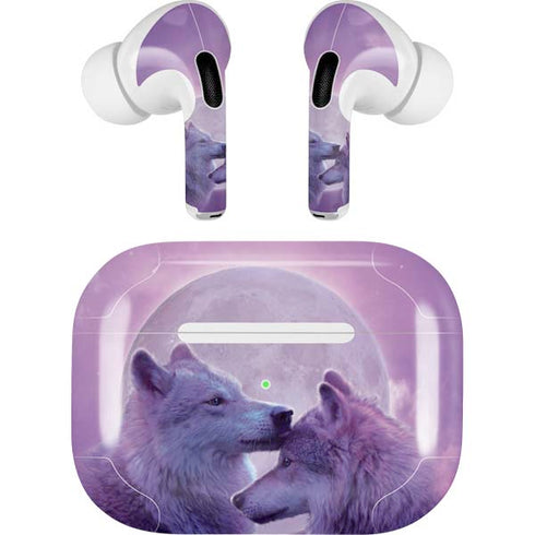 Loving Wolves by Vincent Hie Apple AirPods Pro Skin