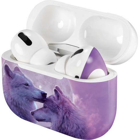 Loving Wolves by Vincent Hie Apple AirPods Pro Skin