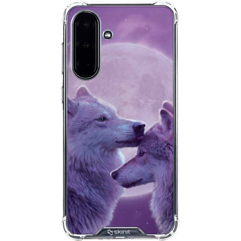 Loving Wolves by Vincent Hie Galaxy A36 5G Clear Case