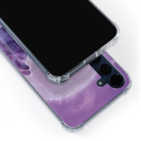 Loving Wolves by Vincent Hie Galaxy A55 5G Clear Case