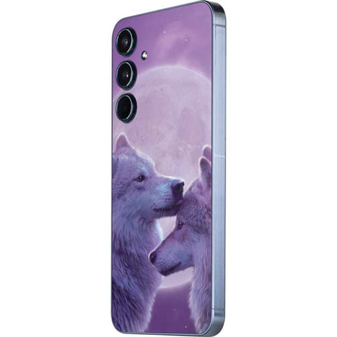Loving Wolves by Vincent Hie Galaxy A55 5G Skin