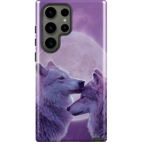 Loving Wolves by Vincent Hie Galaxy S23 Ultra Pro Case