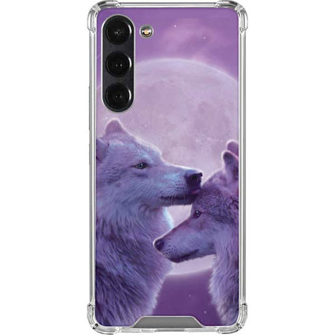 Loving Wolves by Vincent Hie Galaxy S24 FE Clear Case