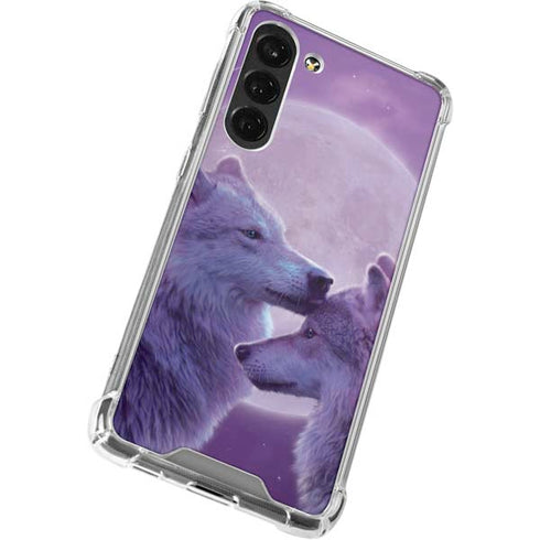 Loving Wolves by Vincent Hie Galaxy S24 FE Clear Case
