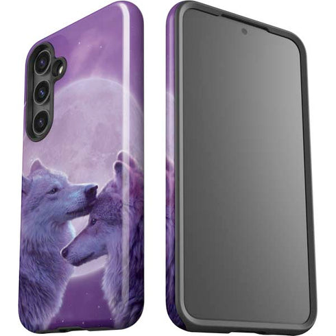 Loving Wolves by Vincent Hie Galaxy S25 Impact Case
