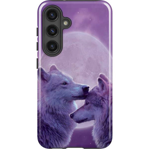 Loving Wolves by Vincent Hie Galaxy S25 Plus Impact Case