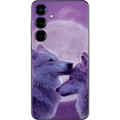 Loving Wolves by Vincent Hie Galaxy S24 Plus Skin