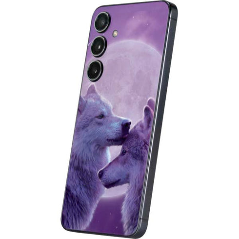 Loving Wolves by Vincent Hie Galaxy S24 Plus Skin