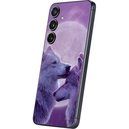 Loving Wolves by Vincent Hie Galaxy S24 Skin