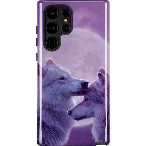 Loving Wolves by Vincent Hie Galaxy S25 Ultra Impact Case