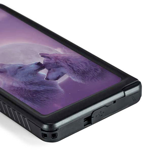 Loving Wolves by Vincent Hie Galaxy S24 Ultra Waterproof Case