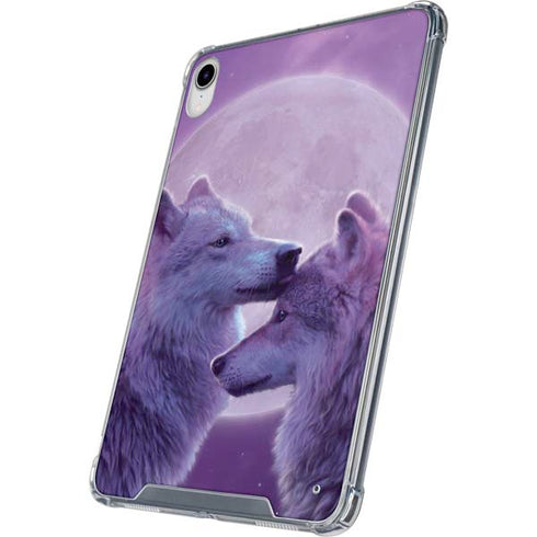 Loving Wolves by Vincent Hie iPad 11th Gen (2025) Clear Case