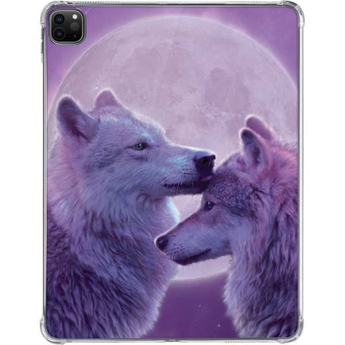 Loving Wolves by Vincent Hie iPad Pro 11in (2024) Clear Case