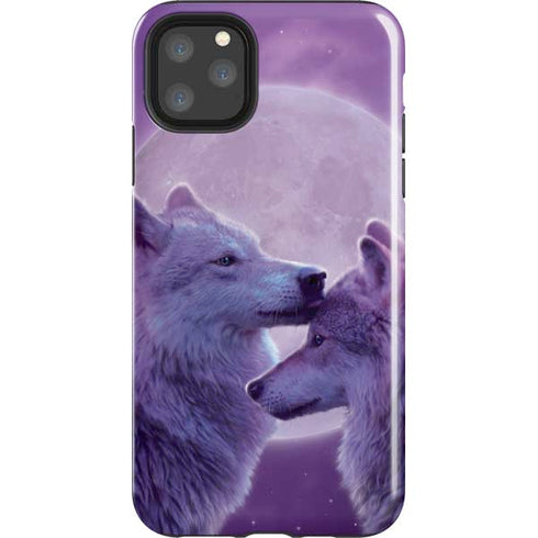 Loving Wolves by Vincent Hie iPhone Cases