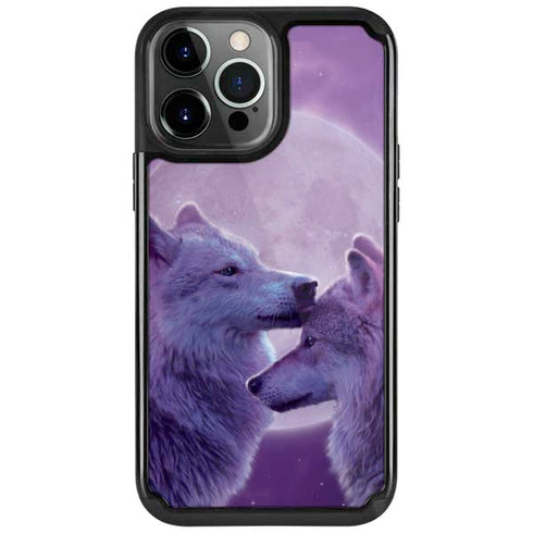 Loving Wolves by Vincent Hie iPhone Cases