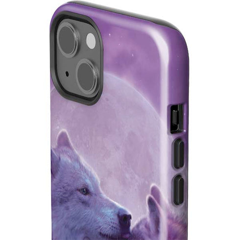 Loving Wolves by Vincent Hie iPhone 15 Impact Case