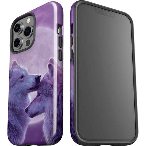 Loving Wolves by Vincent Hie iPhone 15 Pro Impact Case