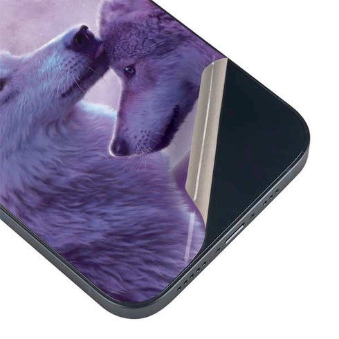 Loving Wolves by Vincent Hie iPhone 15 Skin