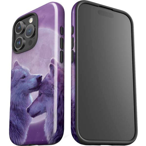 Loving Wolves by Vincent Hie iPhone 16 Pro Impact Case