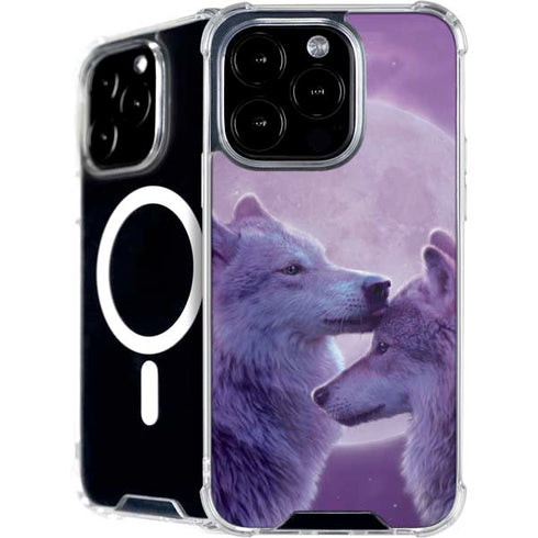 Loving Wolves by Vincent Hie iPhone 16 Pro Max MagSafe Case