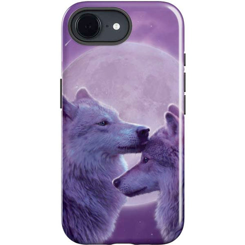 Loving Wolves by Vincent Hie iPhone 16e Impact Case