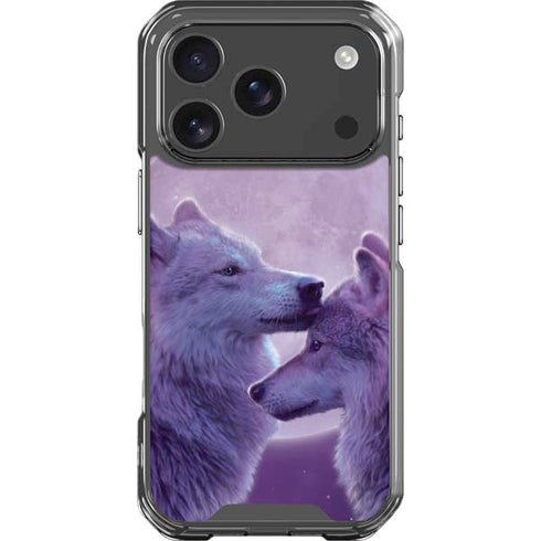 Loving Wolves by Vincent Hie iPhone 18 Pro Clear Case
