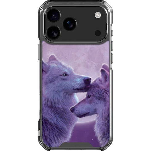 Loving Wolves by Vincent Hie iPhone 18 Pro Max Clear Case