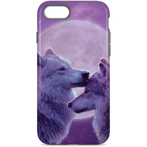 Loving Wolves by Vincent Hie iPhone Cases