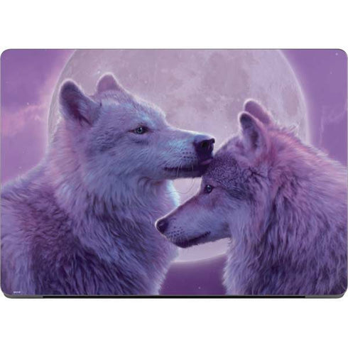 Loving Wolves by Vincent Hie Apple MacBook Pro 14-inch Skin