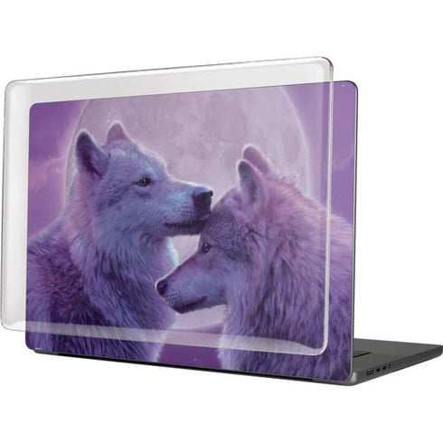 Loving Wolves by Vincent Hie MacBook Cases