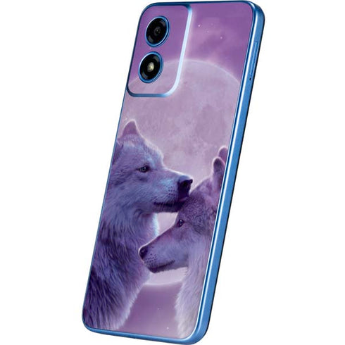 Loving Wolves by Vincent Hie Moto G Play 4G (2024) Skin