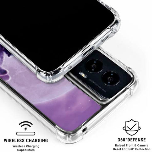 Loving Wolves by Vincent Hie Moto G Power 5G (2024) Clear Case