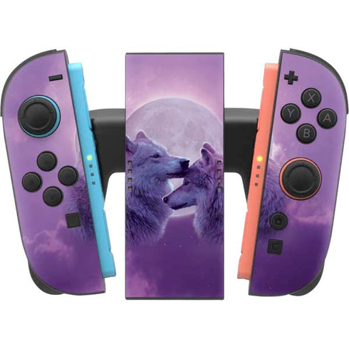 Loving Wolves by Vincent Hie Nintendo Switch 2 (2025) Joy-Con Controller Skin