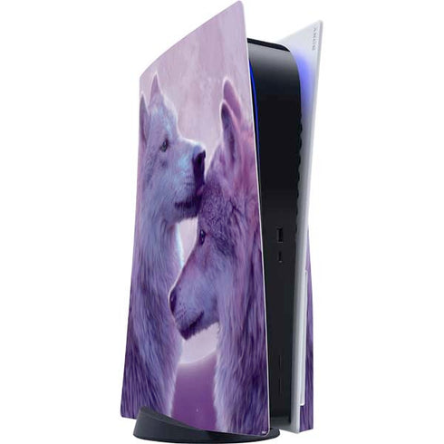 Loving Wolves by Vincent Hie PlayStation PS5 Skins