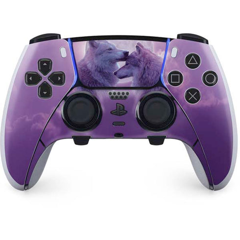 Vincent Hie Loving Wolves PS5 DualSense Edge Pro Controller Skin