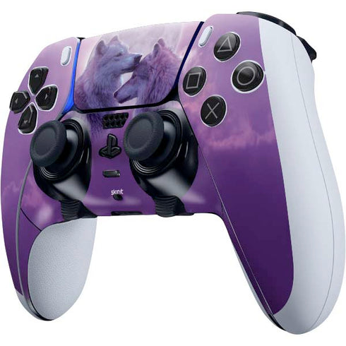 Vincent Hie Loving Wolves PS5 DualSense Edge Pro Controller Skin