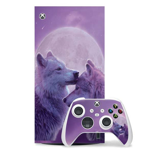 Loving Wolves by Vincent Hie Xbox Series X Skins