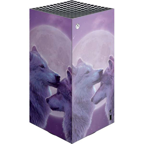 Loving Wolves by Vincent Hie XBox Series X Digital Edition Console Skin