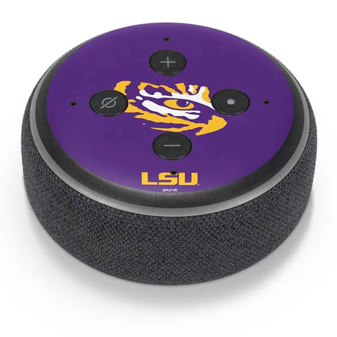 Louisiana State University - LSU Tiger Eye Logo Amazon Echo Dot Skin