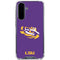 LSU Tiger Eye Logo Galaxy A36 5G Clear Case