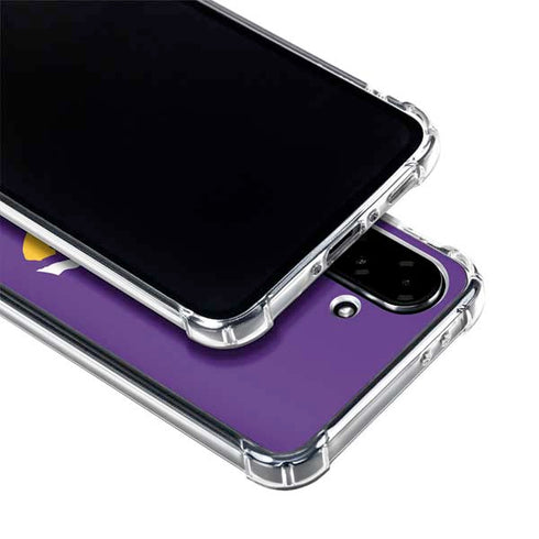 LSU Tiger Eye Logo Galaxy A36 5G Clear Case