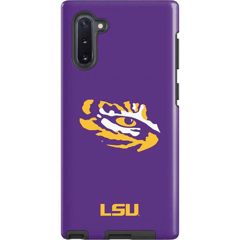LSU Tiger Eye Logo Galaxy Cases