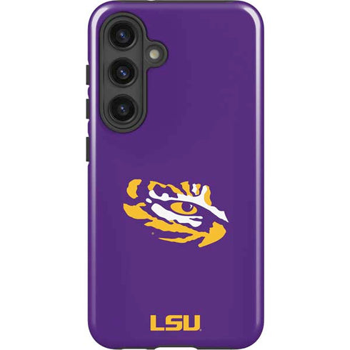 LSU Tiger Eye Logo Galaxy S25 Impact Case