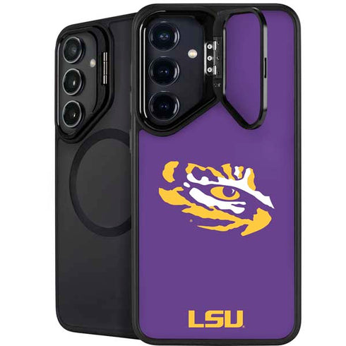 LSU Tiger Eye Logo Galaxy S25 Plus Kickstand Case