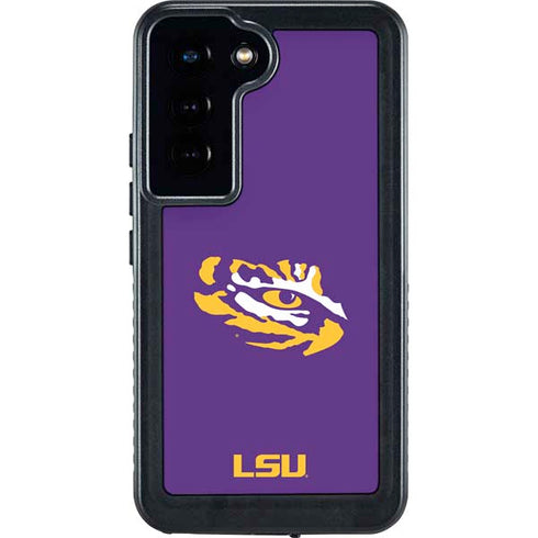 LSU Tiger Eye Logo Galaxy S24 Waterproof Case