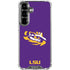LSU Tiger Eye Logo Galaxy S26 Clear Case